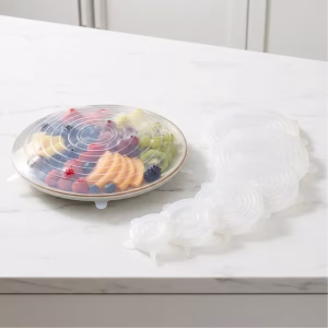silicone bowl covers, silicone stretch lid, reusable silicone food covers
