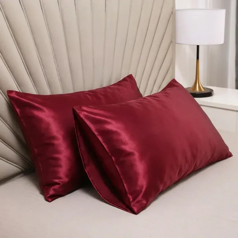 satin pillowcase, silky pillowcase
