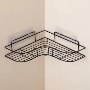 shower storage rack, bathroom corner shelf, stainless steel shower caddy, suction shower caddy shower shelves corner