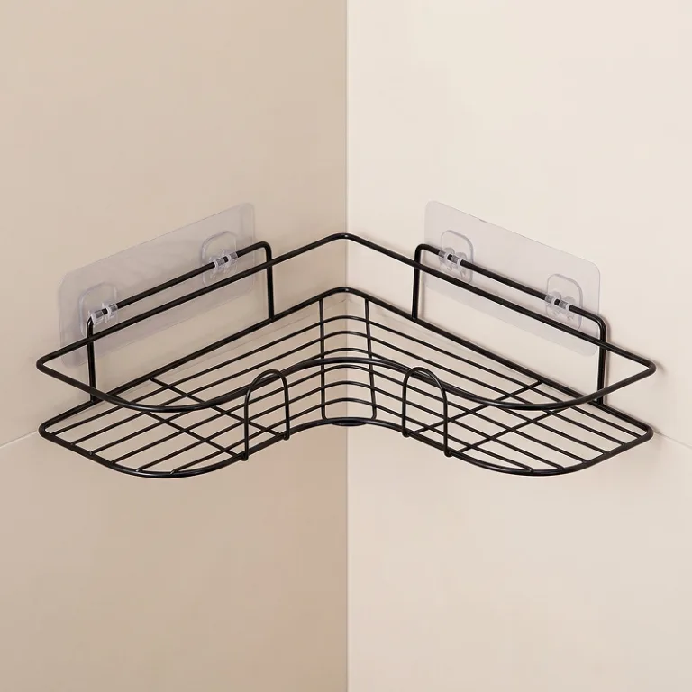 shower storage rack, bathroom corner shelf, stainless steel shower caddy, suction shower caddy shower shelves corner