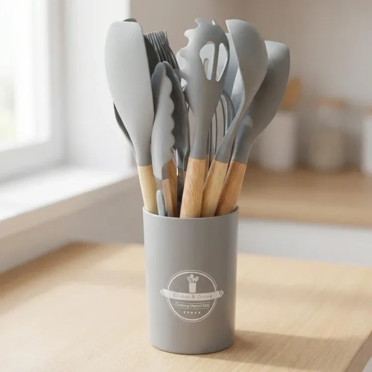 wooden spatula set