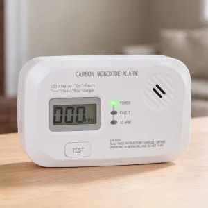 Standalone koolmonoxide-gaslekdetector met CO-sensoralarm