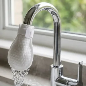 50 stuks herbruikbare kraanwaterzuiverende sokken, katoenen kraanfilter