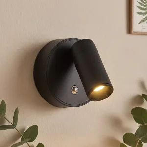 Oplaadbare dimbare LED-nachtlamp voor wandmontage met draaibare magnetische lamp