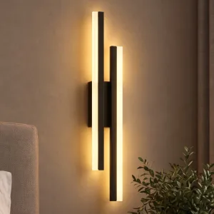 Moderne ijzeren LED-wandlamp