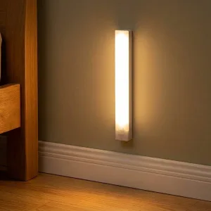 Oplaadbare LED-nachtlamp met bewegingssensor, wandgemonteerde magnetische lamp